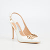 Miss Black Lola 57 Court - White footwear Miss Black