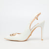 Miss Black Lola 57 Court - White footwear Miss Black