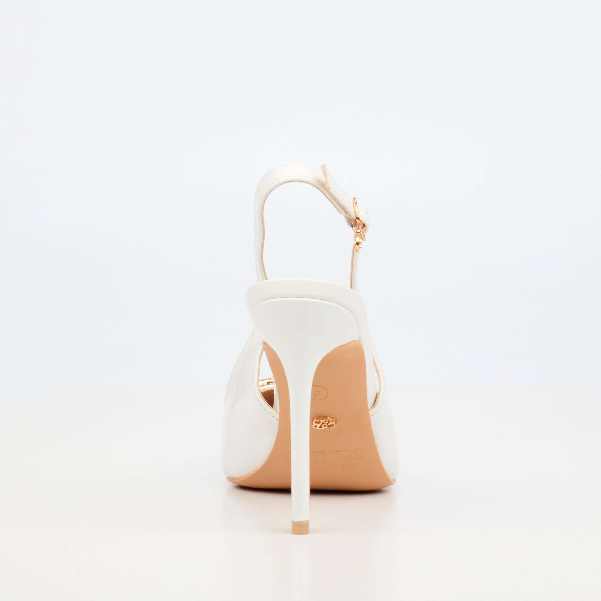 Miss Black Lola 57 Court - White footwear Miss Black