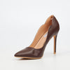 MIss Black Lola 58 Court - Chocolate footwear Miss Black