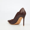 MIss Black Lola 58 Court - Chocolate footwear Miss Black