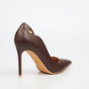 MIss Black Lola 58 Court - Chocolate footwear Miss Black