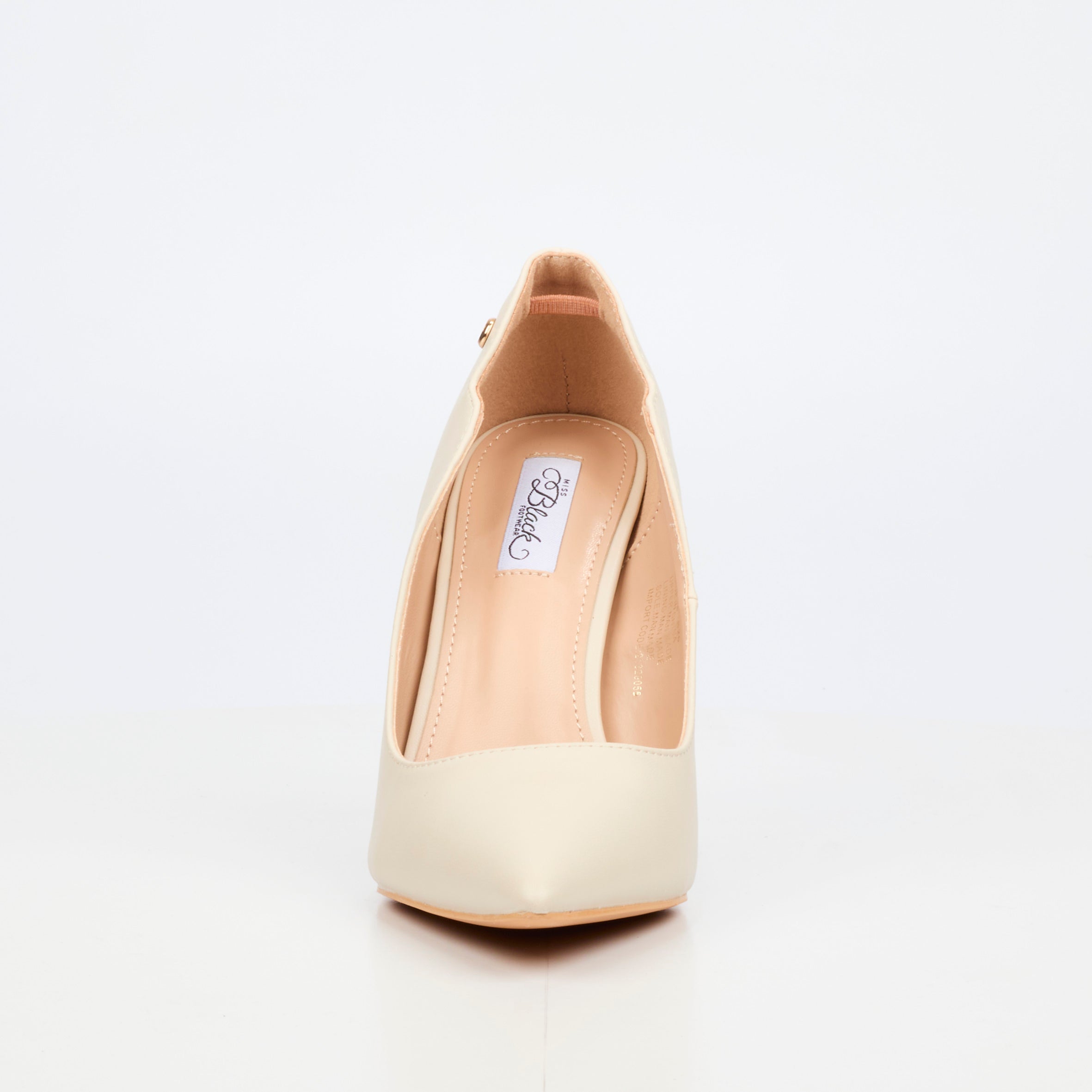 Miss Black Lola 58 Court - Natural footwear Miss Black