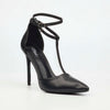 Miss Black Lola 64 Court - Black footwear Miss Black