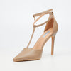 Miss Black Lola 64 Court - Taupe footwear Miss Black
