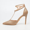 Miss Black Lola 64 Court - Taupe footwear Miss Black