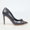 Miss Black Lola 65 Court - Charcoal footwear Miss Black