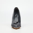 Miss Black Lola 65 Court - Charcoal footwear Miss Black