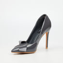 Miss Black Lola 65 Court - Charcoal footwear Miss Black
