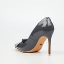 Miss Black Lola 65 Court - Charcoal footwear Miss Black