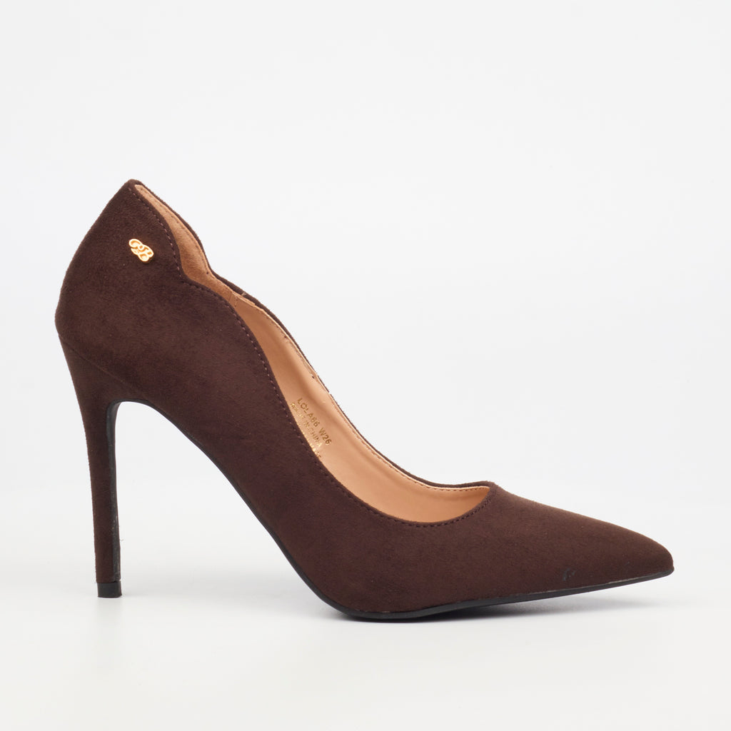 Miss Black Lola 66 Court - Chocolate footwear Miss Black