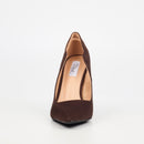 Miss Black Lola 66 Court - Chocolate footwear Miss Black