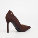 Miss Black Lola 66 Court - Chocolate footwear Miss Black