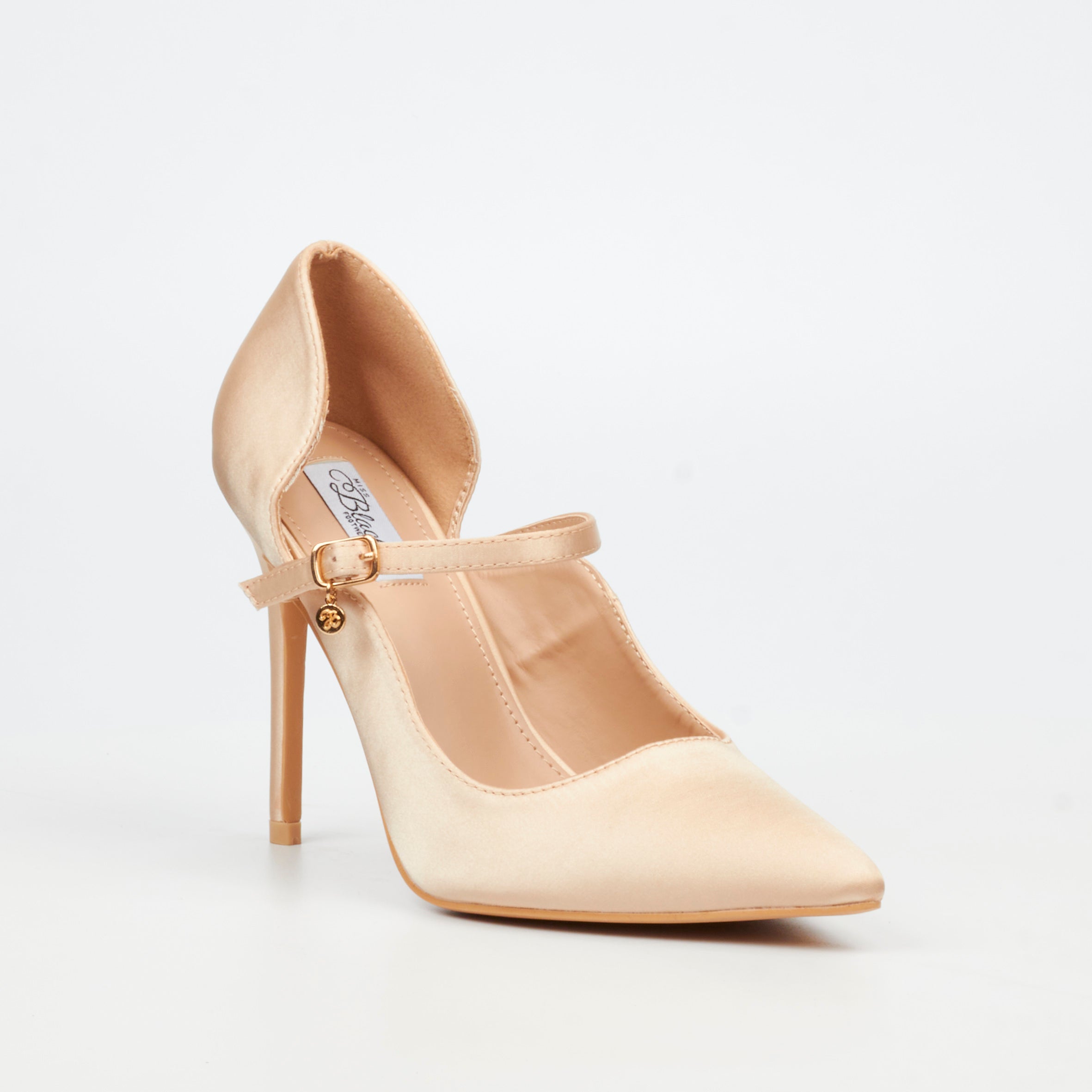 Miss Black Lola 67 Court - Champagne footwear Miss Black