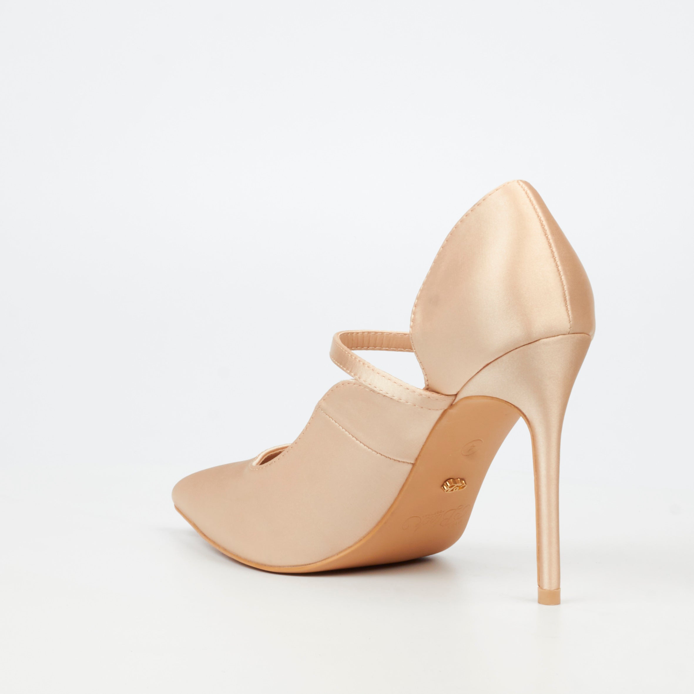 Miss Black Lola 67 Court - Champagne footwear Miss Black