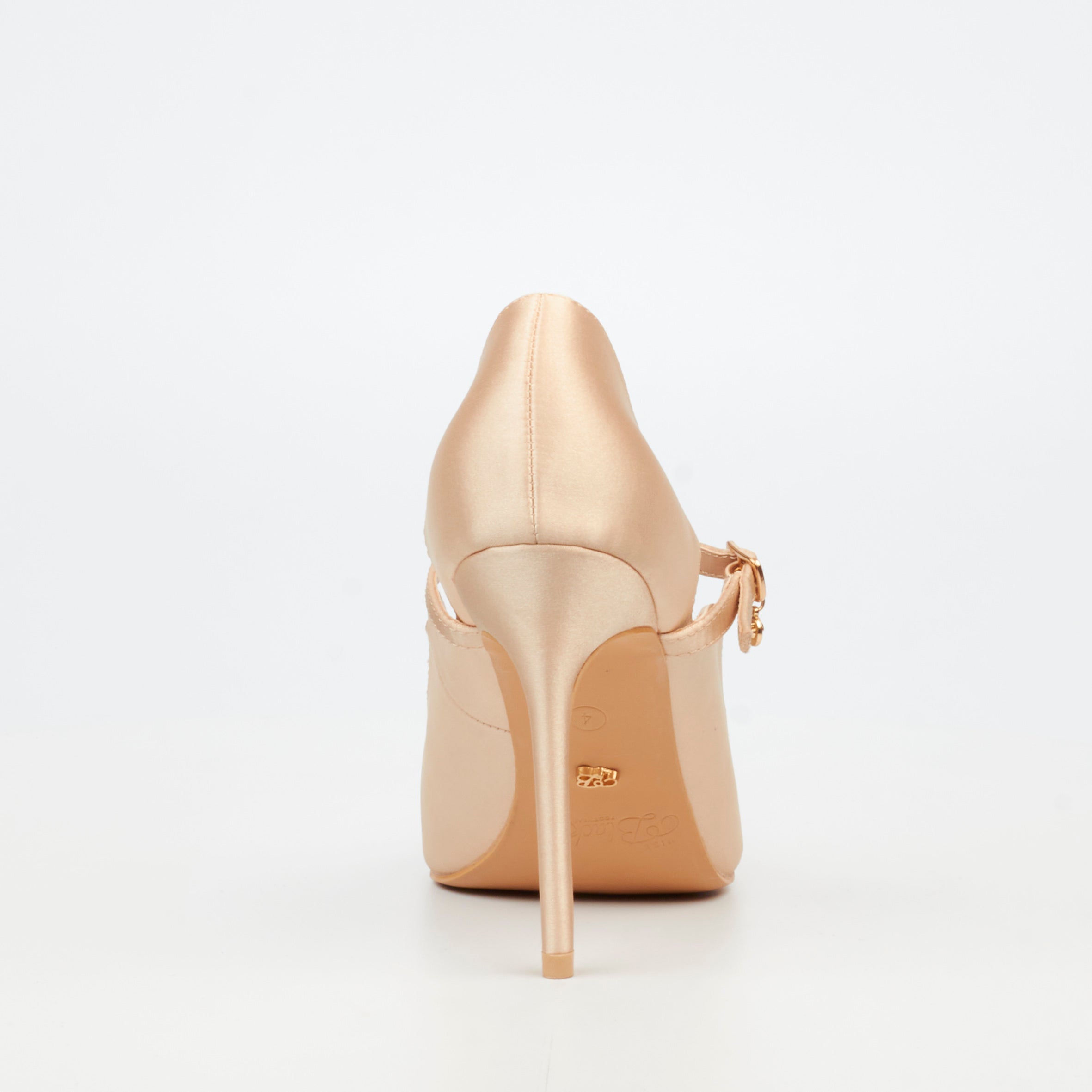 Miss Black Lola 67 Court - Champagne footwear Miss Black