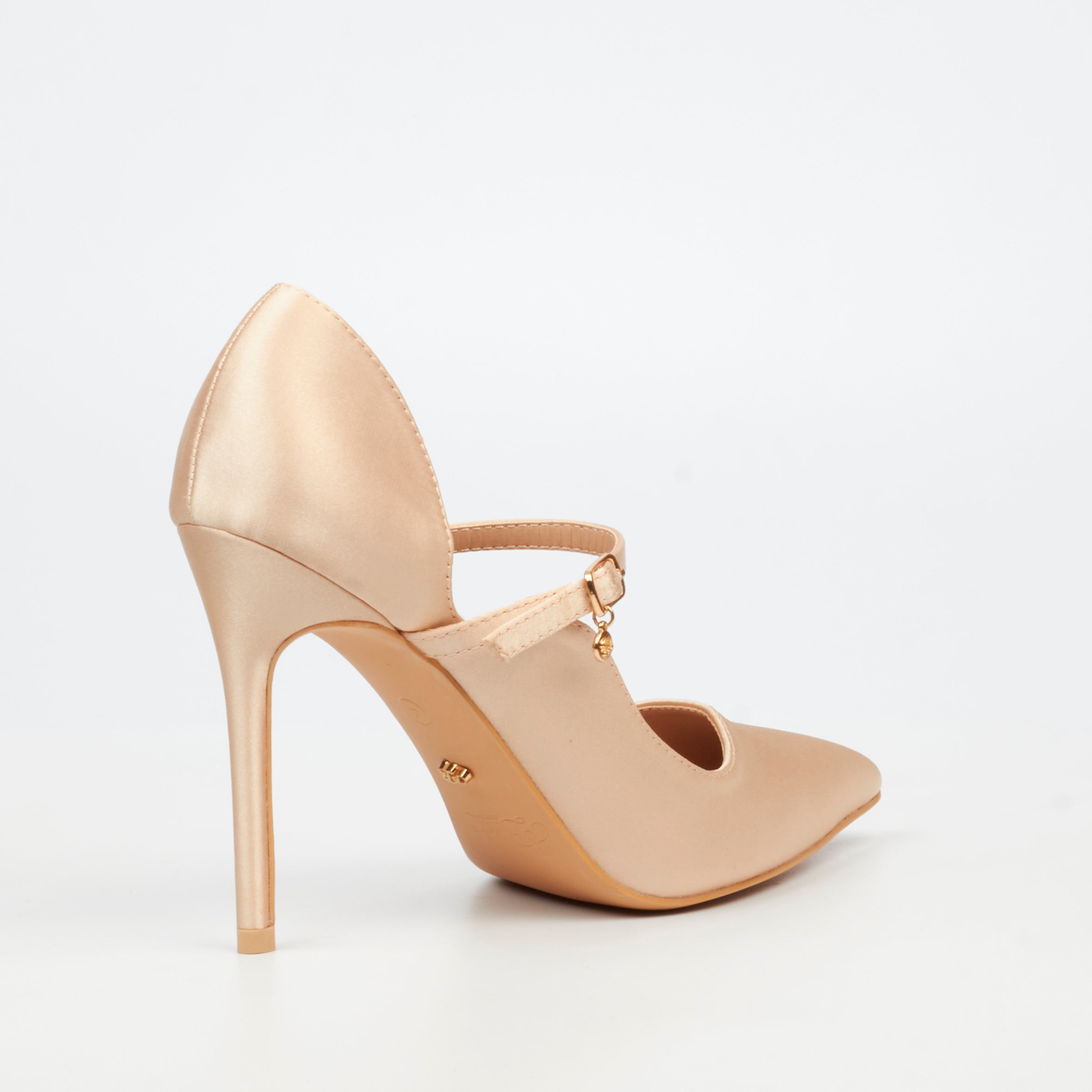 Miss Black Lola 67 Court - Champagne footwear Miss Black