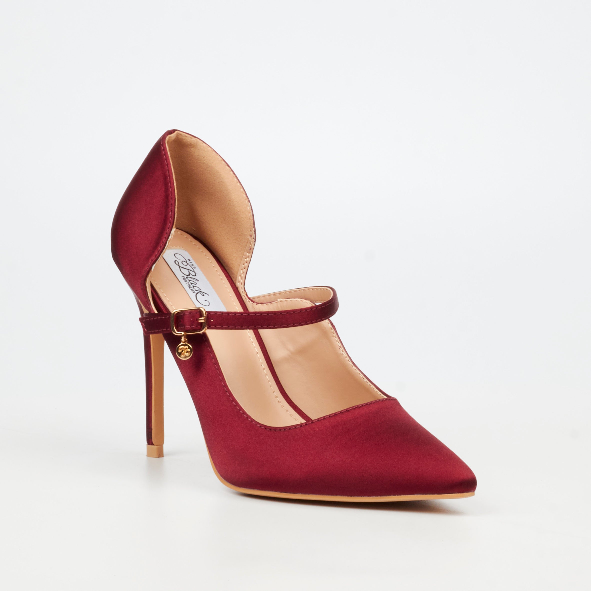 Miss Black Lola 67 Court - Wine footwear Miss Black