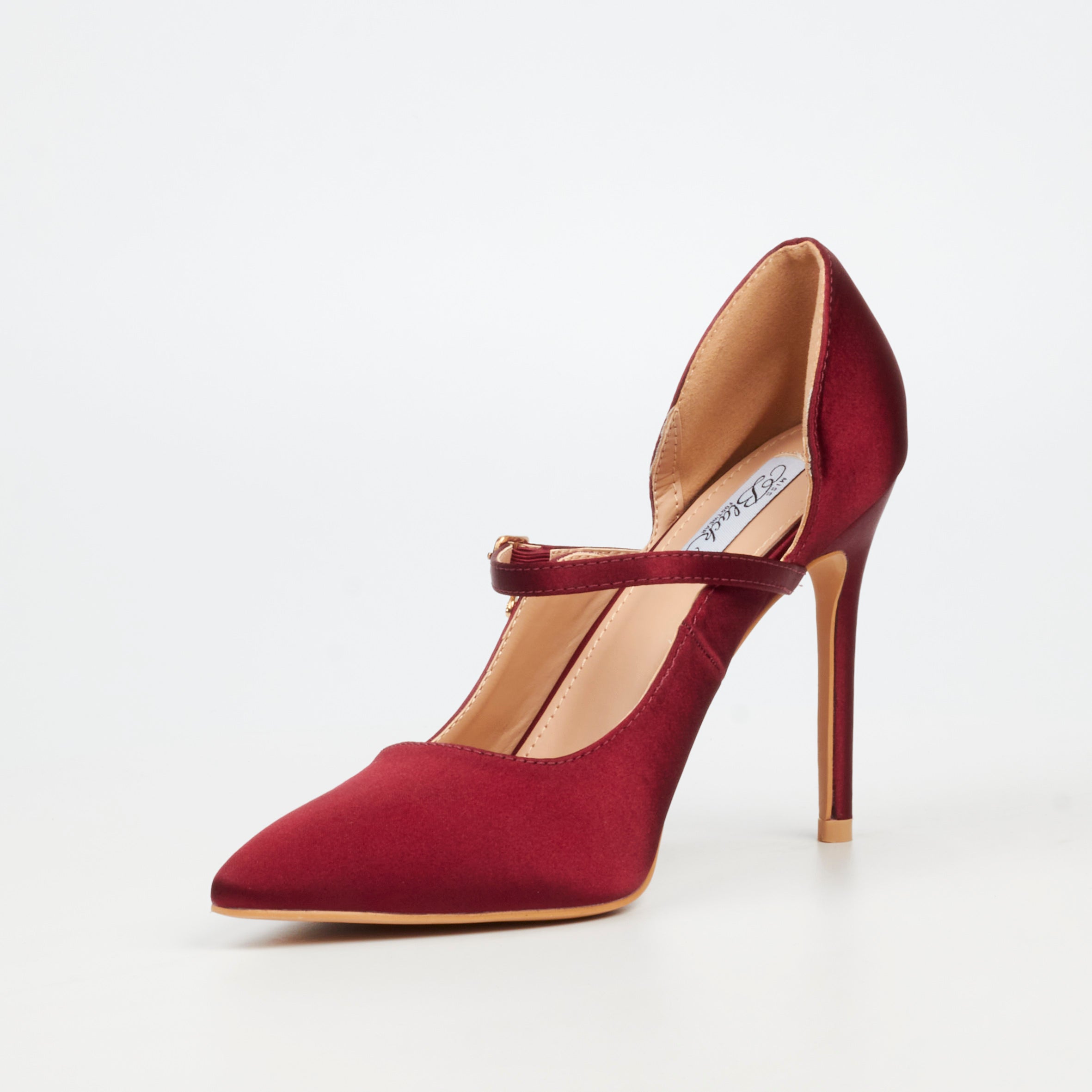 Miss Black Lola 67 Court - Wine footwear Miss Black