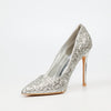 Miss Black Lola 70 Court - Silver footwear Miss Black