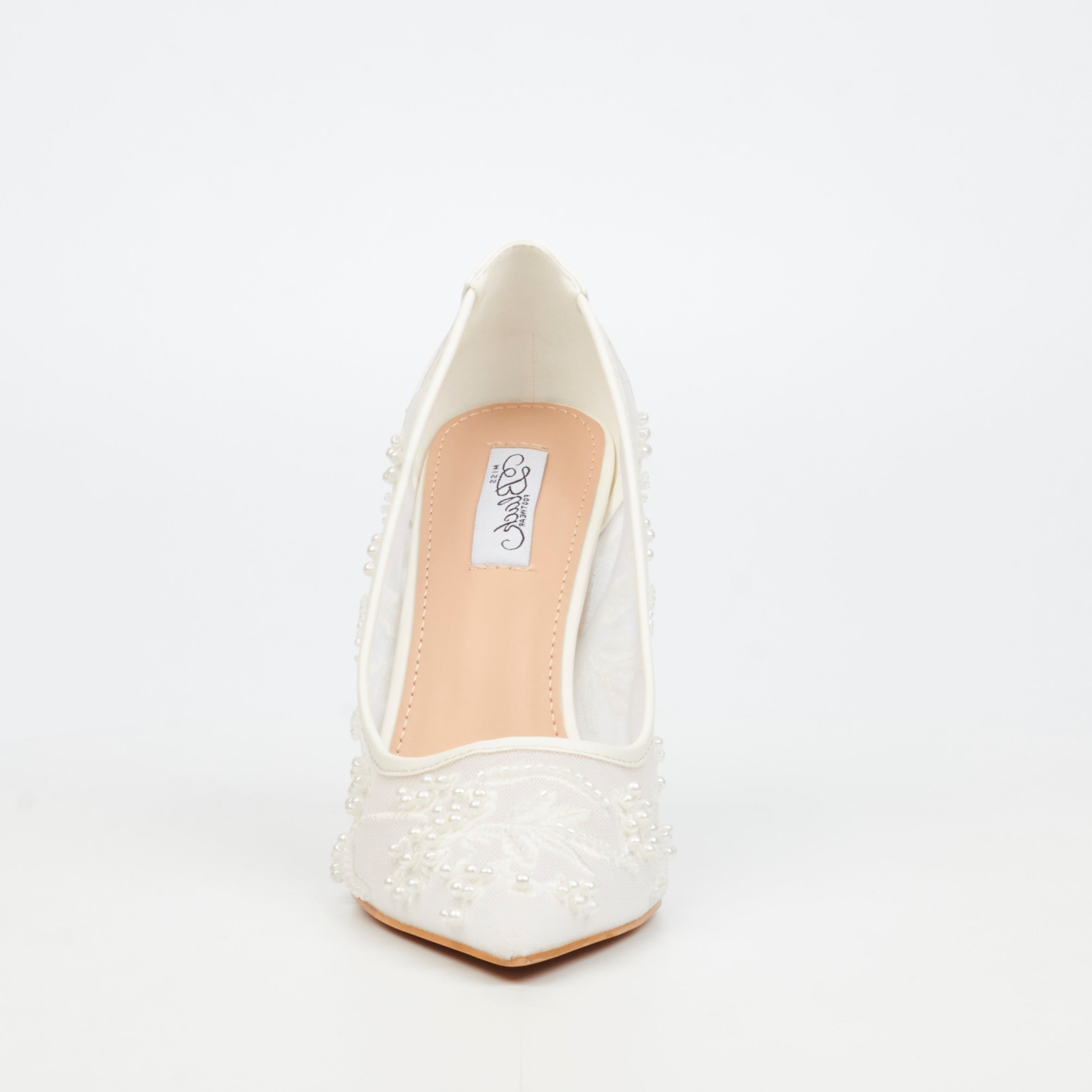 Miss Black Lola 71 Court - White footwear Miss Black