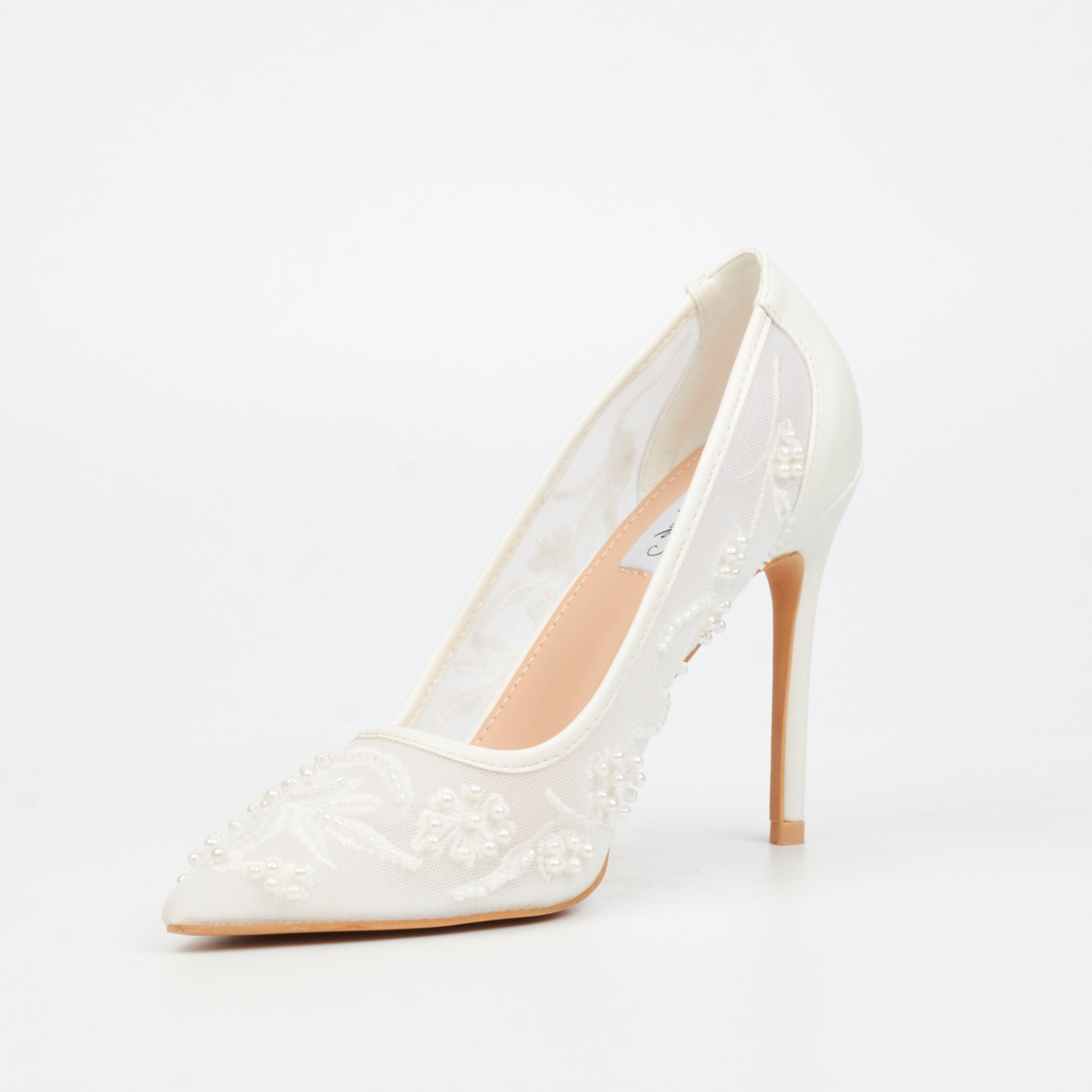 Miss Black Lola 71 Court - White footwear Miss Black