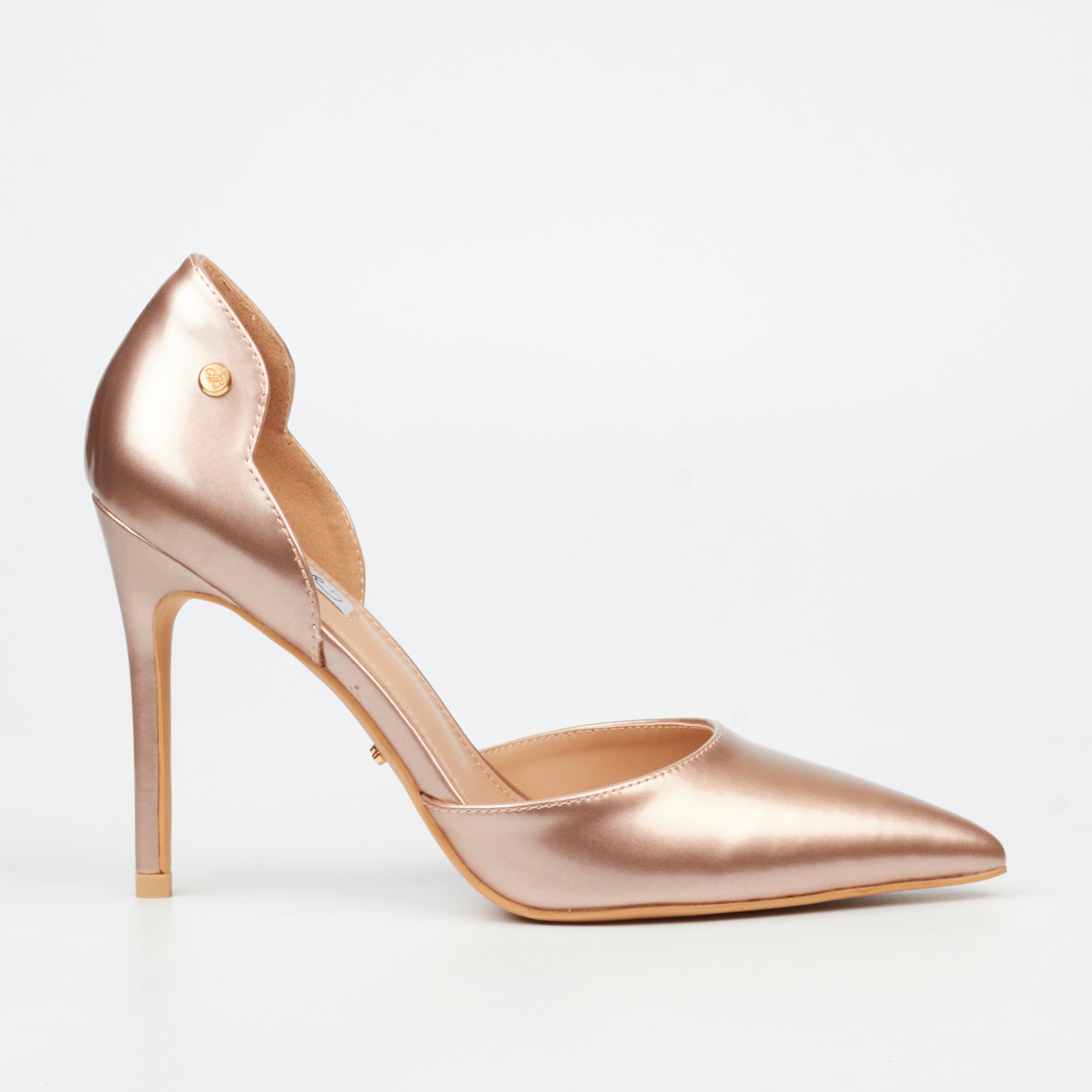 Miss Black Lola 72 Court - Rose Gold footwear Miss Black