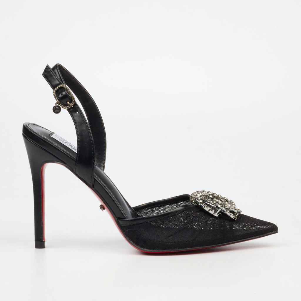 Miss Black Lola 73 Court - Black footwear Miss Black