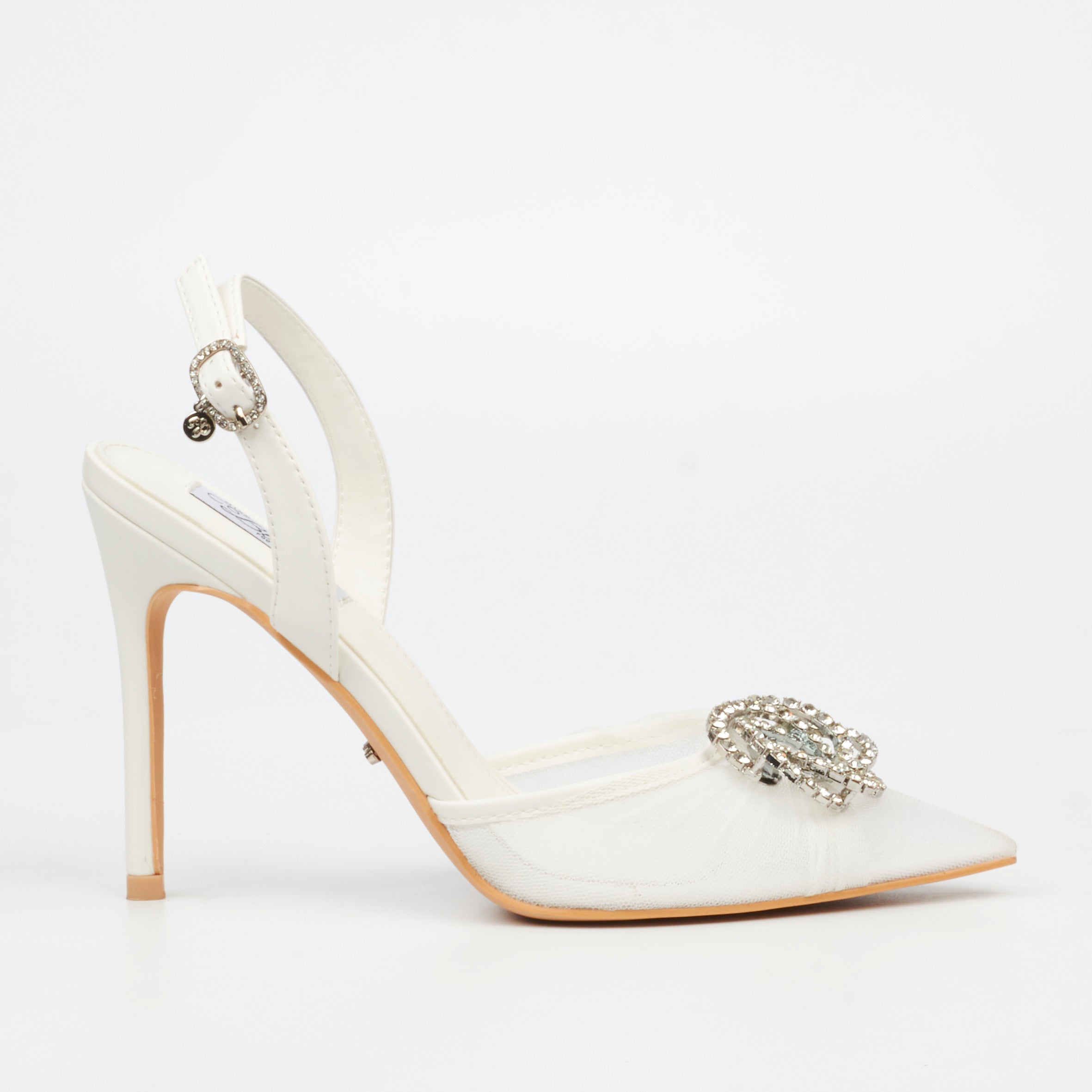 Miss Black Lola 73 Court - White footwear Miss Black