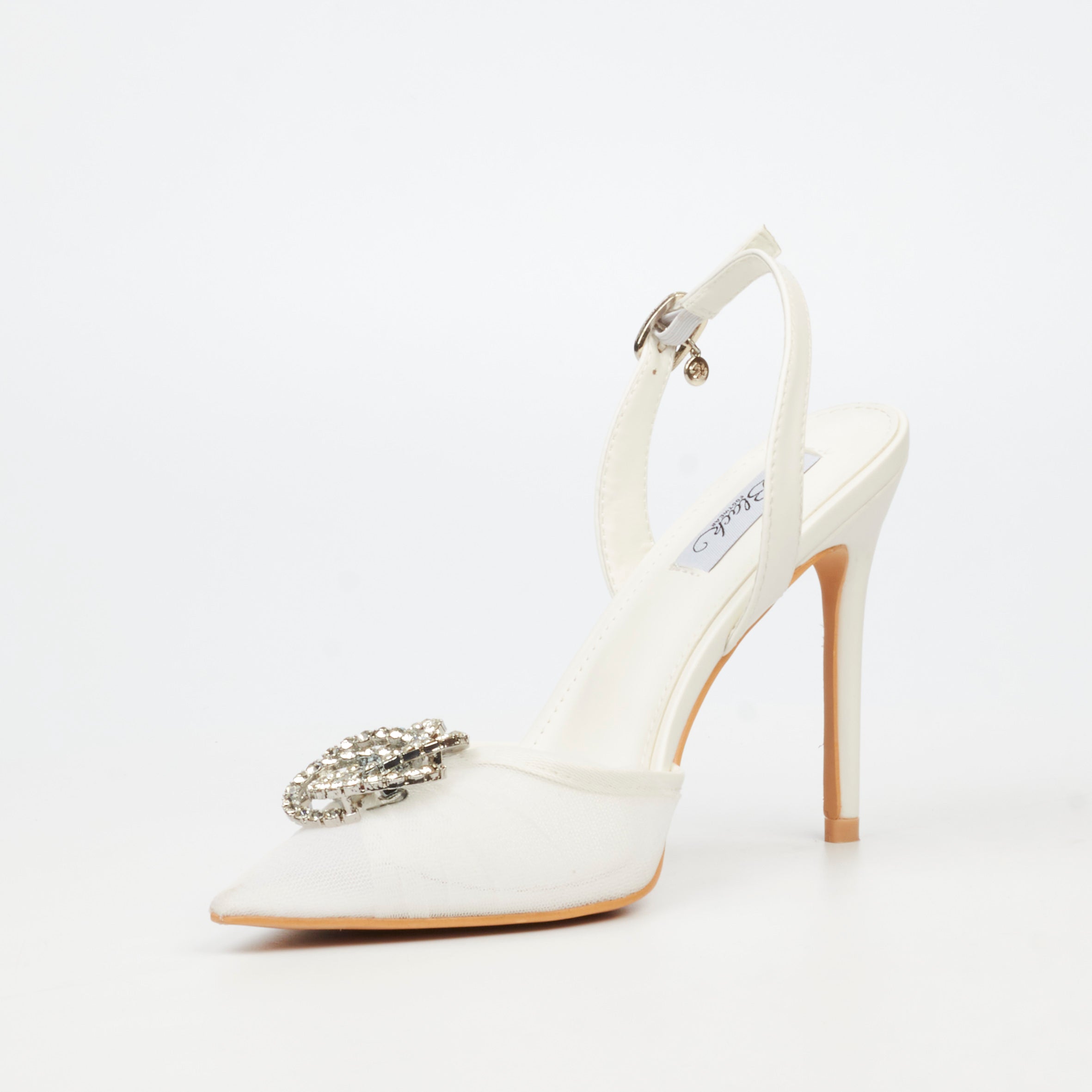 Miss Black Lola 73 Court - White footwear Miss Black