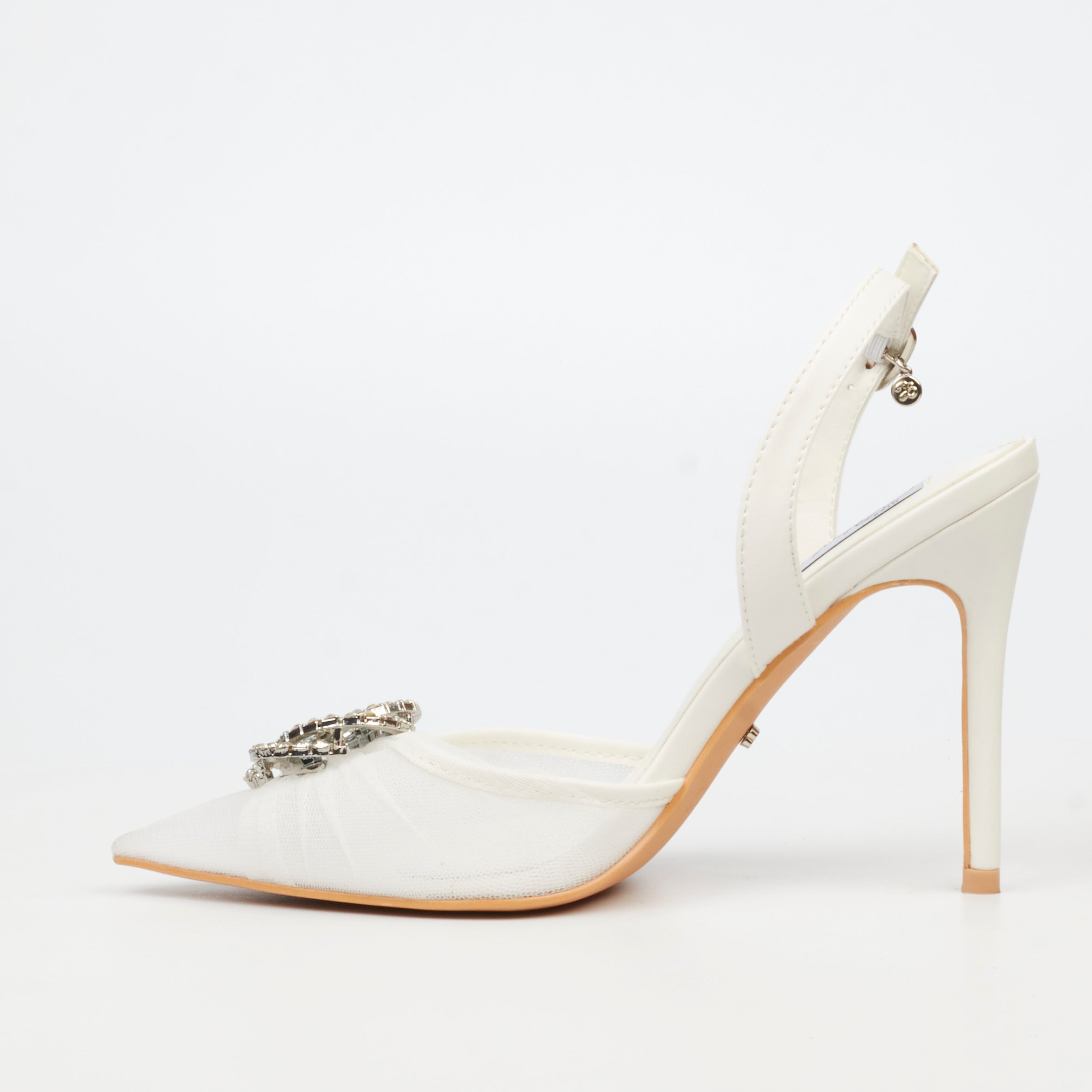 Miss Black Lola 73 Court - White footwear Miss Black