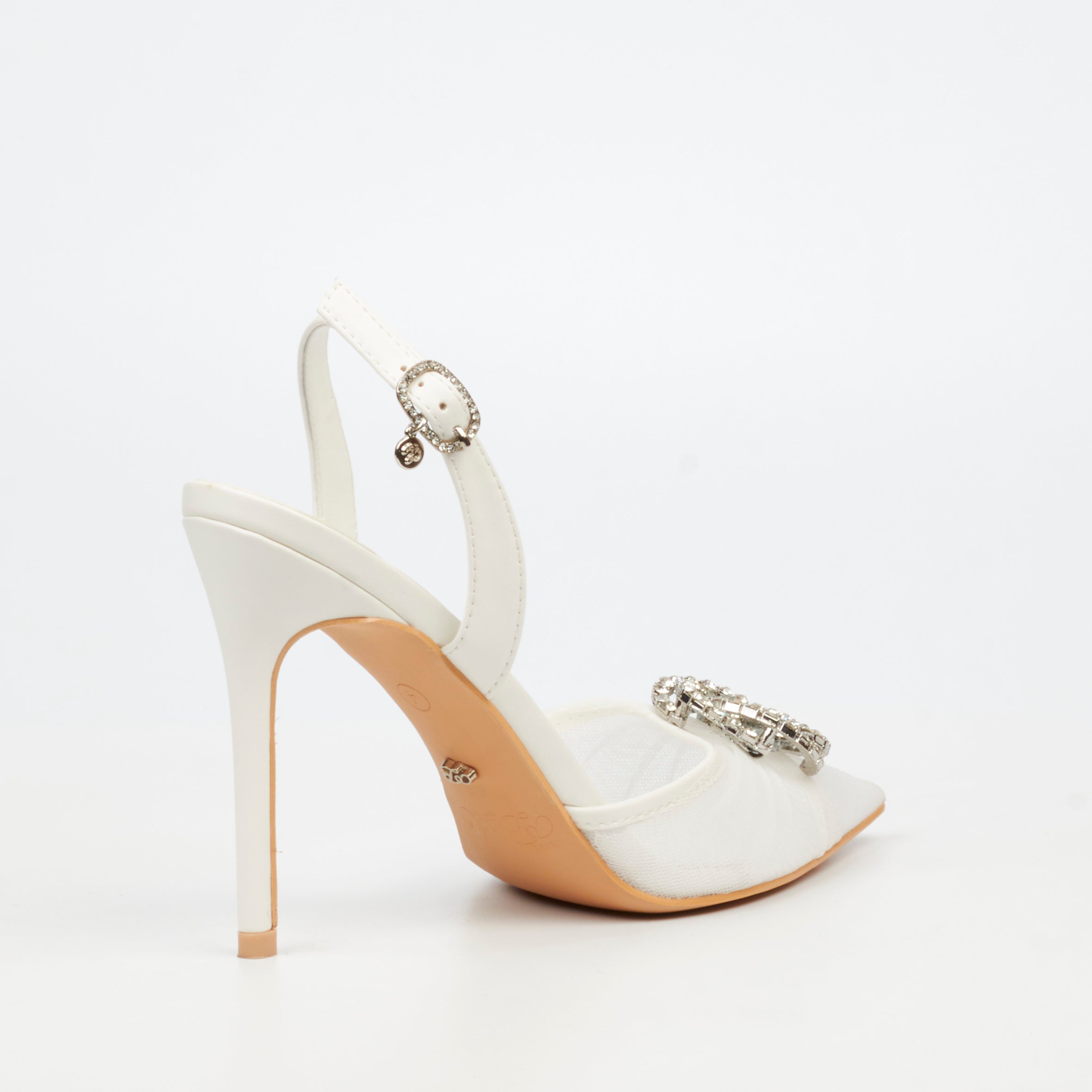 Miss Black Lola 73 Court - White footwear Miss Black