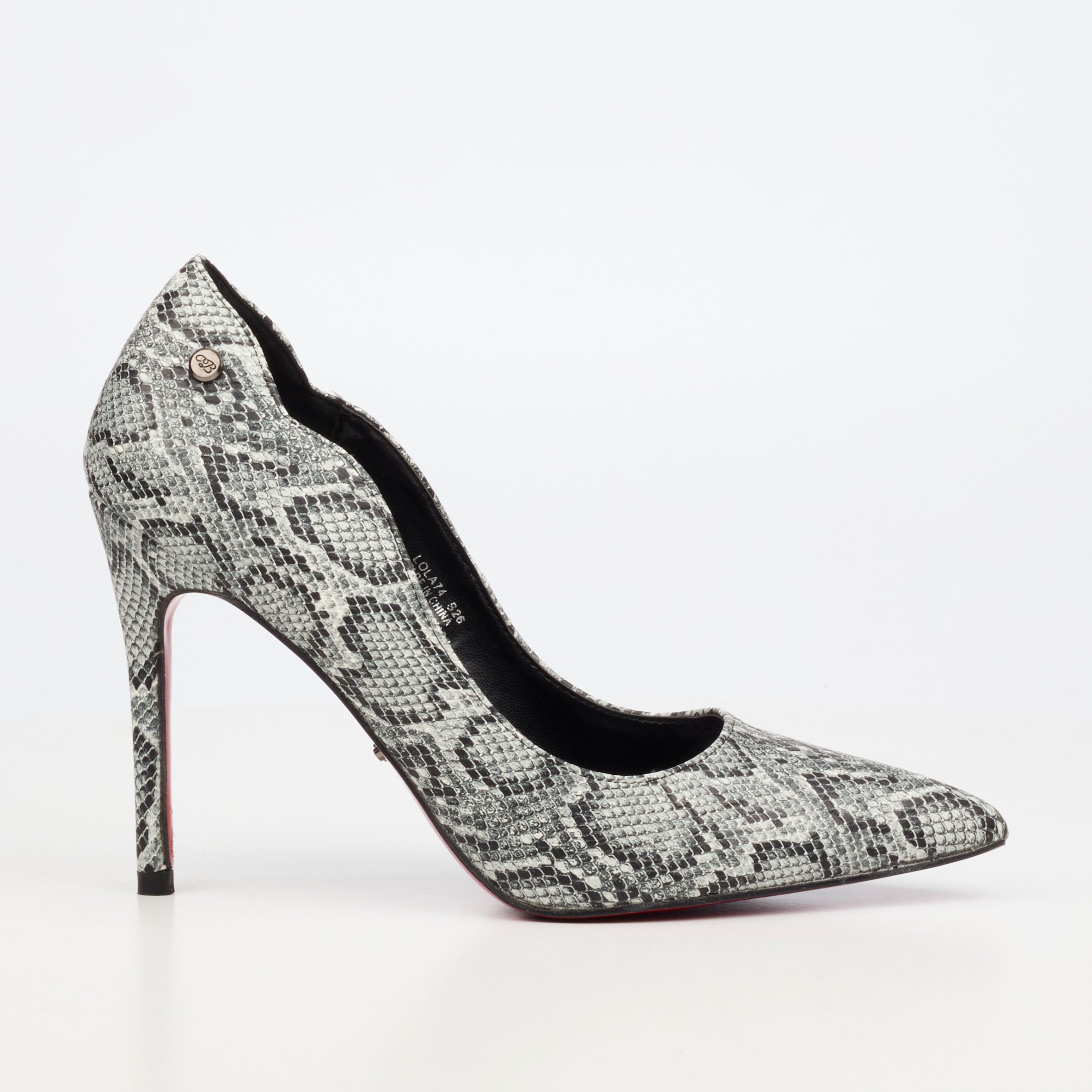 Miss Black Lola 74 Court - Black footwear Miss Black