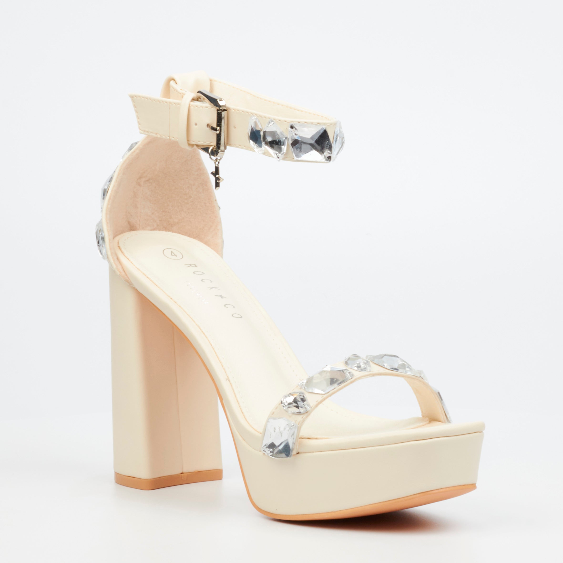 Rock & Co London 1 Heel - Bone
