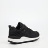 Urbanart Loop 2 Faux Nubuck Sneaker - Black footwear UBRT