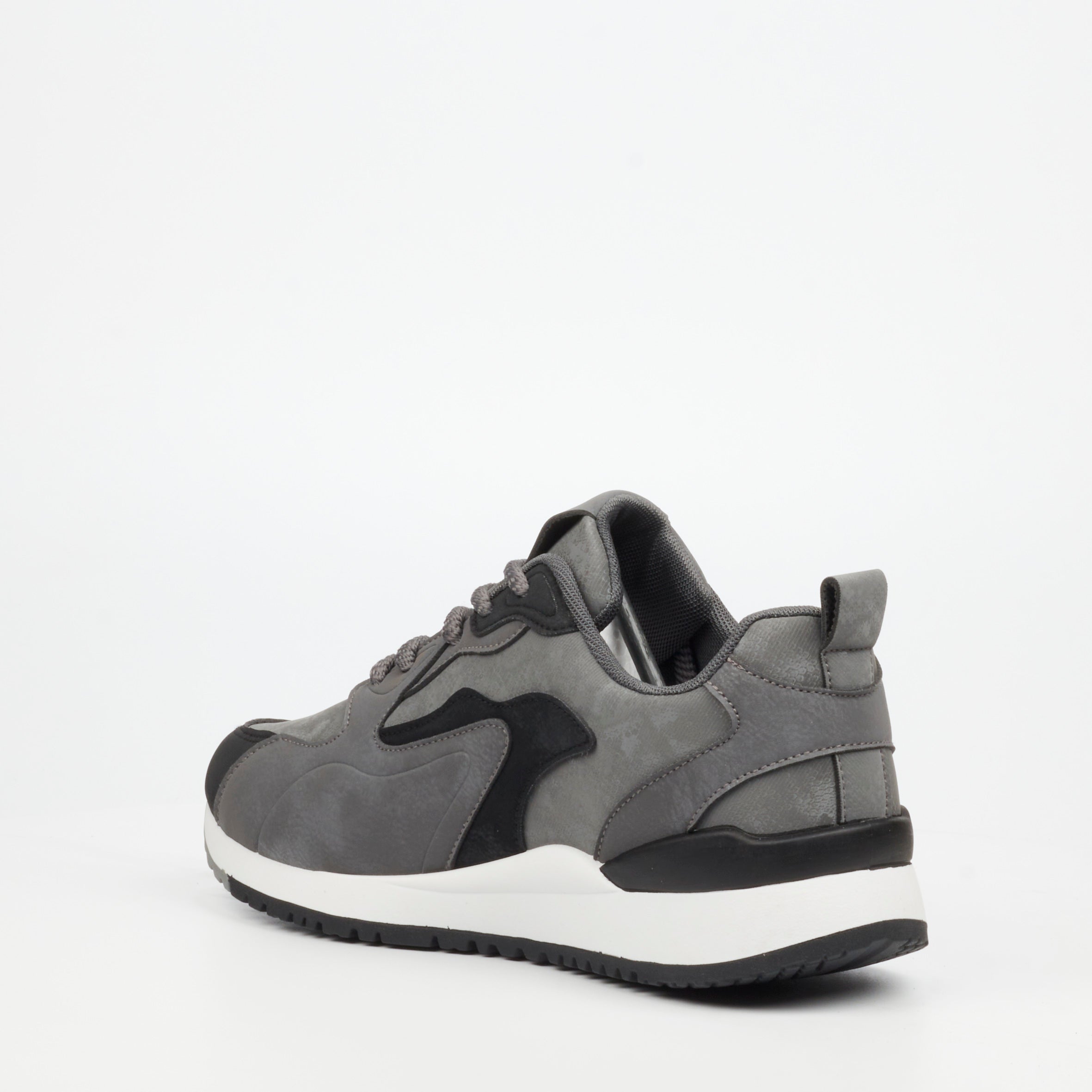 Urbanart Loop 2 Faux Nubuck Sneaker - Grey footwear UBRT