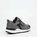 Urbanart Loop 2 Faux Nubuck Sneaker - Grey footwear UBRT