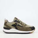 Urbanart Loop 2 Faux Nubuck Sneaker - Olive footwear UBRT