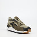 Urbanart Loop 2 Faux Nubuck Sneaker - Olive footwear UBRT