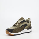 Urbanart Loop 2 Faux Nubuck Sneaker - Olive footwear UBRT
