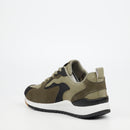 Urbanart Loop 2 Faux Nubuck Sneaker - Olive footwear UBRT