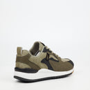 Urbanart Loop 2 Faux Nubuck Sneaker - Olive footwear UBRT