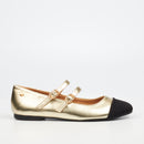 Miss Black Louisa 1 Pump - Gold footwear Miss Black