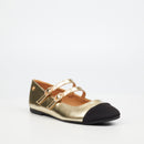 Miss Black Louisa 1 Pump - Gold footwear Miss Black