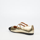 Miss Black Louisa 1 Pump - Gold footwear Miss Black