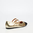 Miss Black Louisa 1 Pump - Gold footwear Miss Black