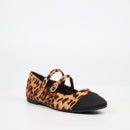 Miss Black Louisa 1 Pump - Leopard footwear Miss Black