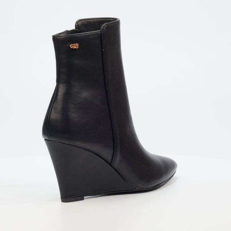 Miss Black Love 1 Ankle Boot - Black footwear Miss Black   