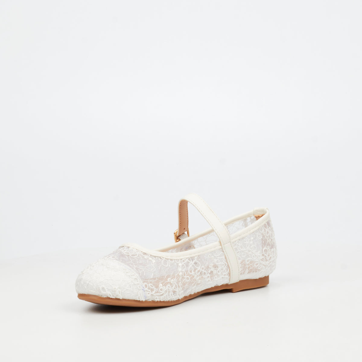 Little Miss Black Lovely 1 Pump - White