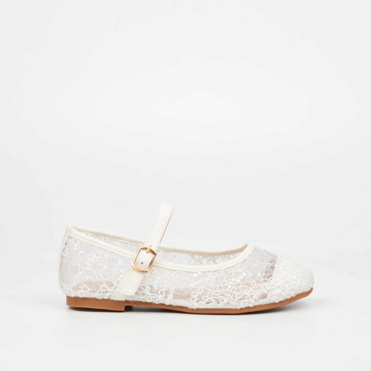 Little Miss Black Lovely 1 Pump - White